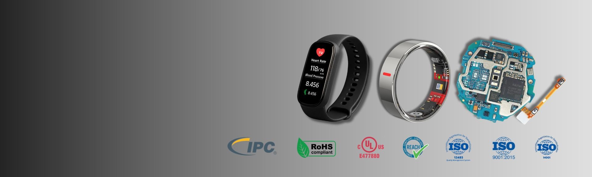 Wearable Heart Rate Monitor PCB Banner